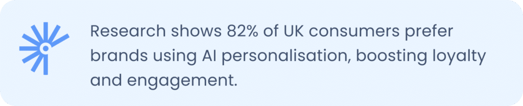 Redefining customer experience trough AI statistics