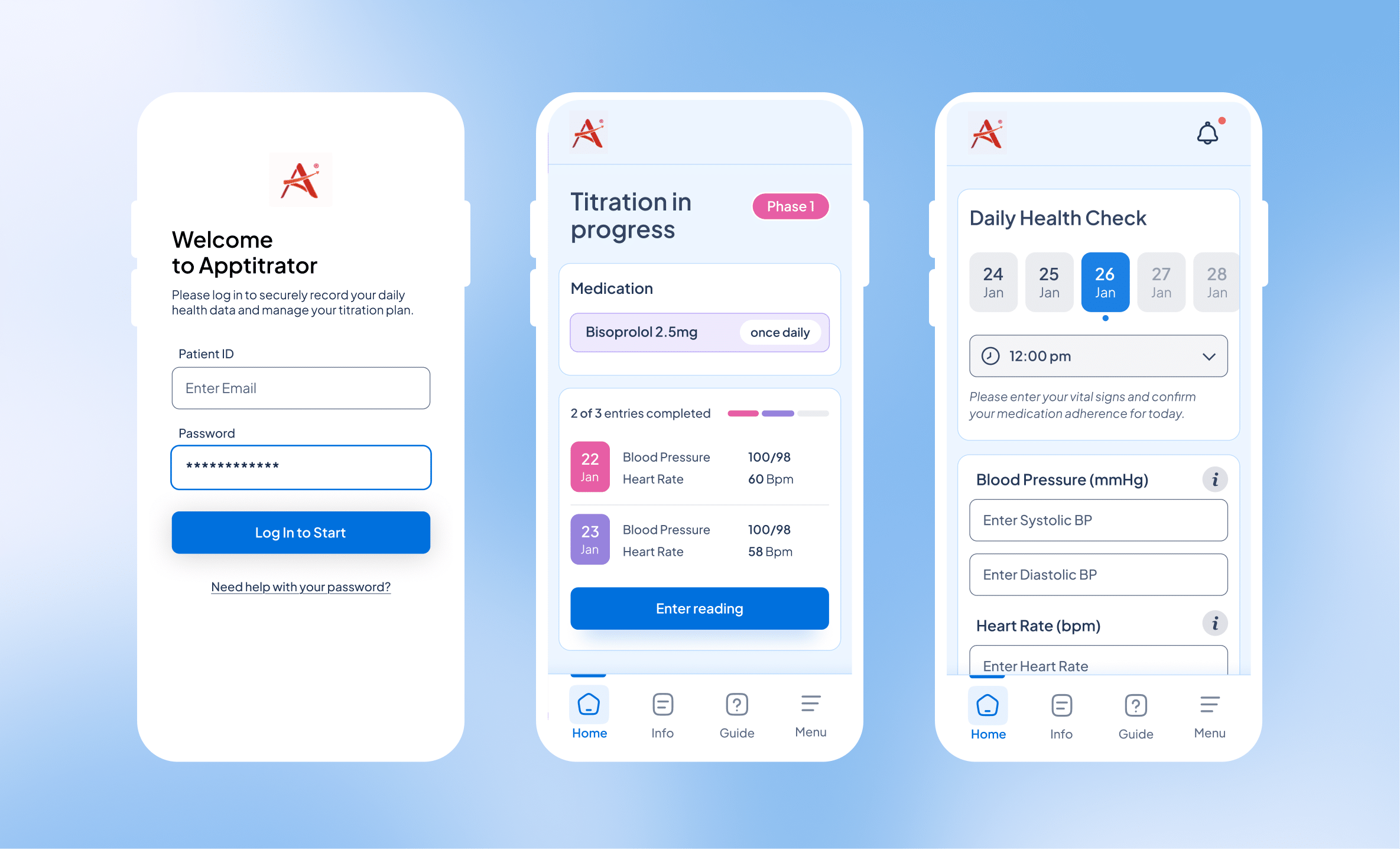 Appritrator app dashboard
